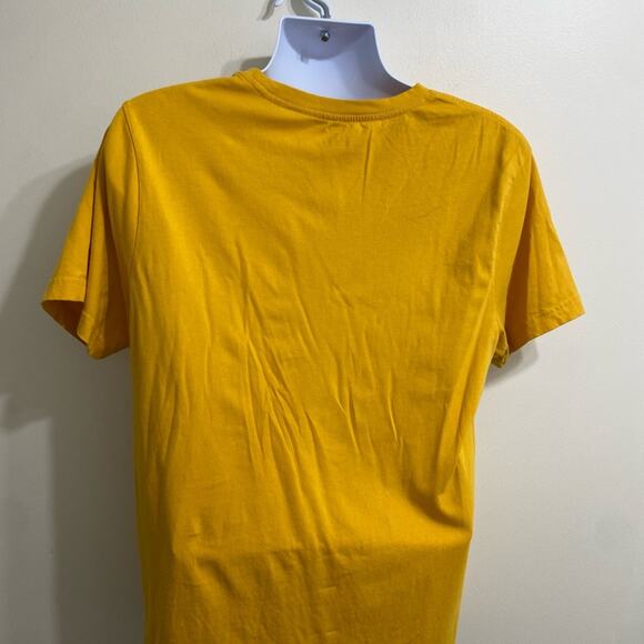 Hurley Yellow Short Sleeve Tee Vibrant Casual Style - Picture 5 of 8